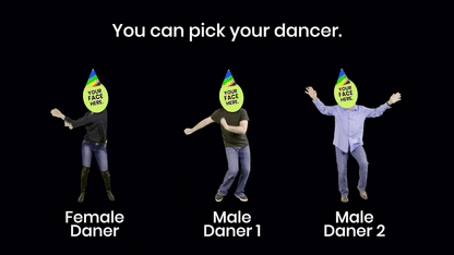 Fun Birthday Cake Dancer Video