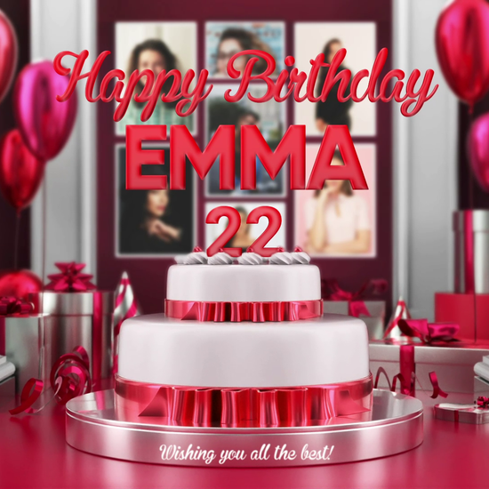 birthday video, happy birthday video, personalized birthday video, custom birthday video, birthday video maker, birthday video template, birthday video editing, birthday surprise video, birthday montage, birthday slideshow video
