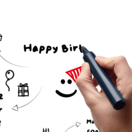 Premium typography and golden shimmer for birthdays or classy greetings.