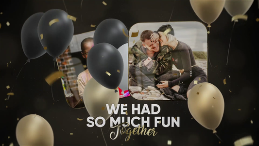 Simple and joyful — add your photos and text to create a heartfelt surprise.