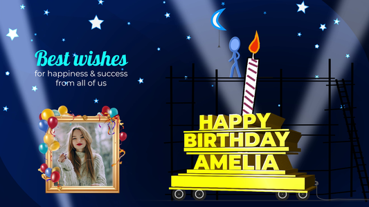 birthday video, happy birthday video, personalized birthday video, custom birthday video, birthday video maker, birthday video template, birthday video editing, birthday surprise video, birthday montage, birthday slideshow video