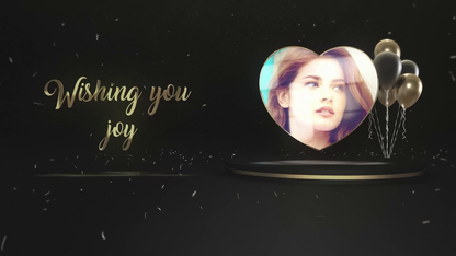 🌙 Dream Glow – Cinematic Greeting Template